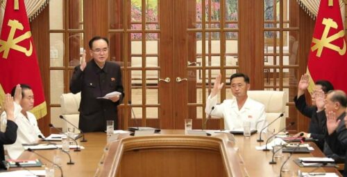 Kim Jong Un sits out politburo meeting for first time as party preps for plenum