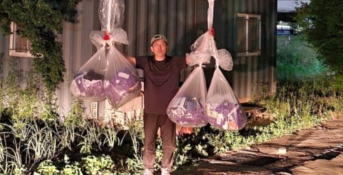 Defector activist claims he sent 20 balloons carrying COVID aid to North Korea