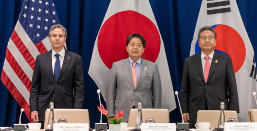 US reiterates importance of security cooperation with South Korea, Japan