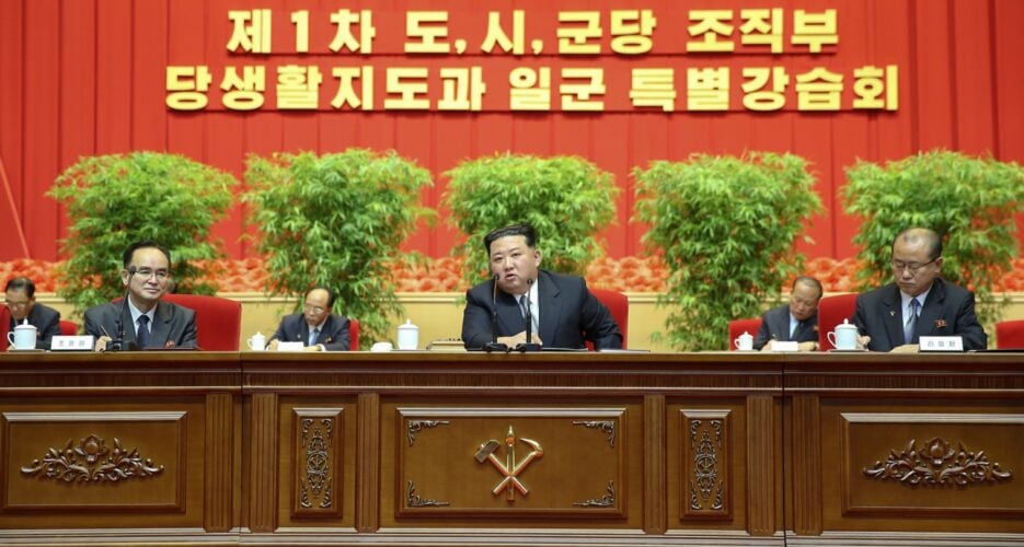Kim Jong Un demands ‘absolute obedience’ at 5-day meeting on party life