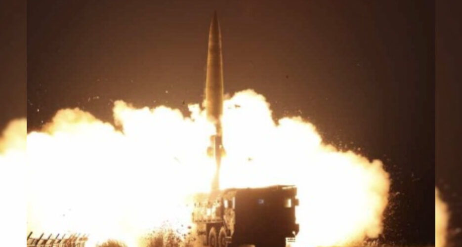 North Korea test-fires missile and conducts military drills near border: JCS