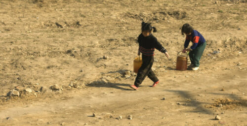 Most North Koreans have tap water. But that doesn’t mean it’s always running.