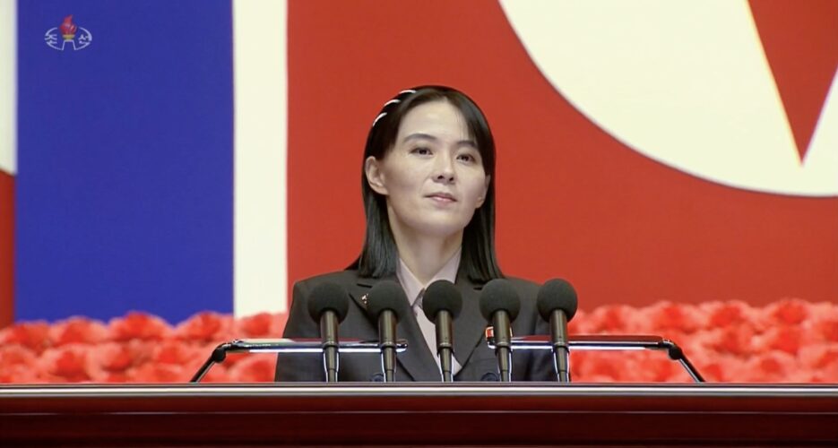 Kim Yo Jong calls on South Koreans to turn against ‘idiot’ Yoon ‘regime’
