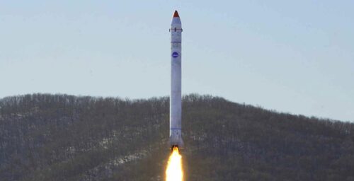 North Korea touts ‘brisk’ space program work ahead of military satellite launch