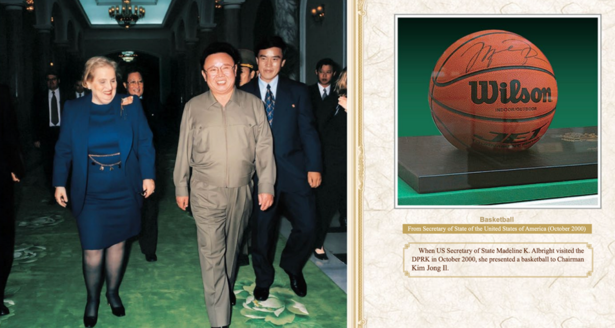 North Korean leaders’ unique gifts: From a signed basketball to stuffed turtle