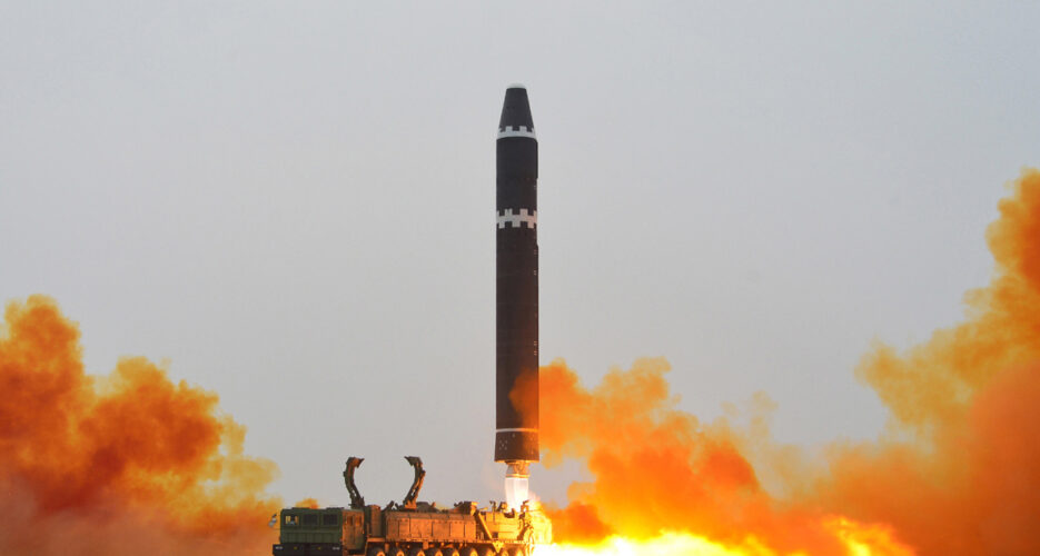 US, ROK, Japan to kick off info sharing on North Korean missiles next month