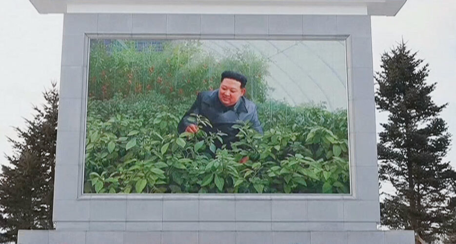 Kim Jong Un accelerates cult of personality with new mural of himself