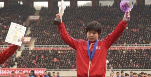 From dirt fields to teenage medalists: North Korea’s love of sports — in photos