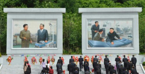Kim Jong Un secretly visited medical factories last year, state media reveals