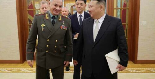 Russia likely proposed military drills with North Korea and China, NIS says