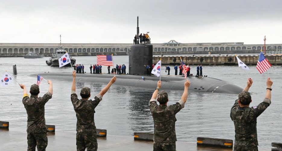 US nuclear submarine visits Jeju ahead of Korean War anniversary