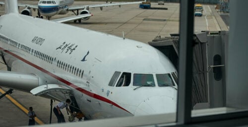 North Korean passenger jet makes first trip to China since start of pandemic