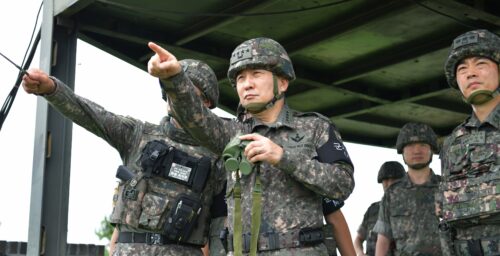 JCS chief orders army to deliver ‘decisive blow’ to North Korean ‘provocations’