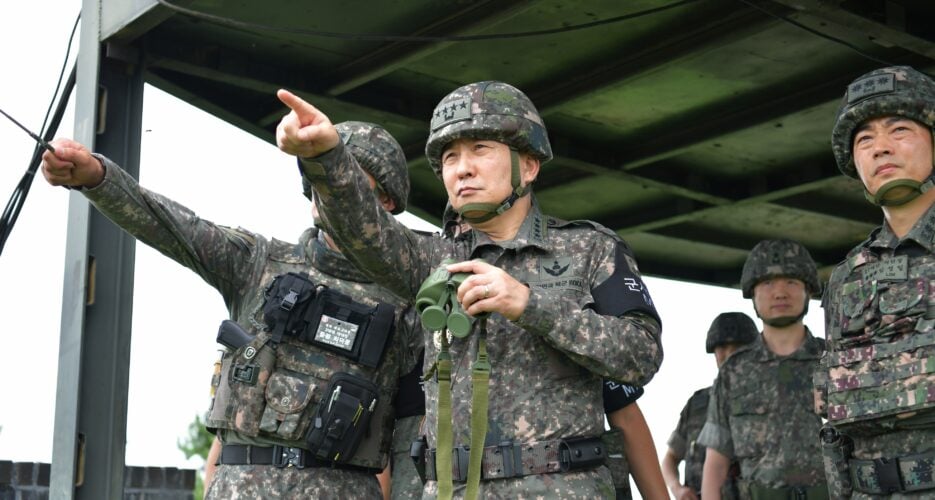 JCS chief orders army to deliver ‘decisive blow’ to North Korean ‘provocations’