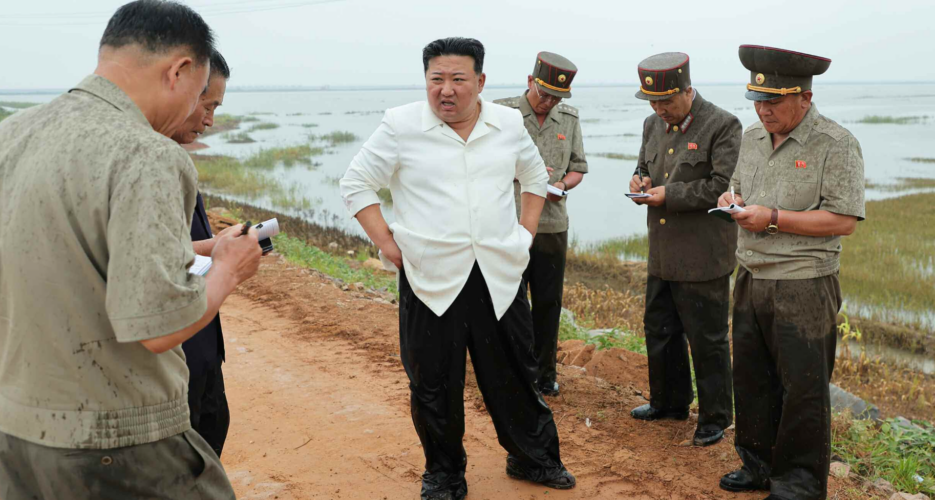 Angry Kim Jong Un slams top official over farm flooding, calls for punishment