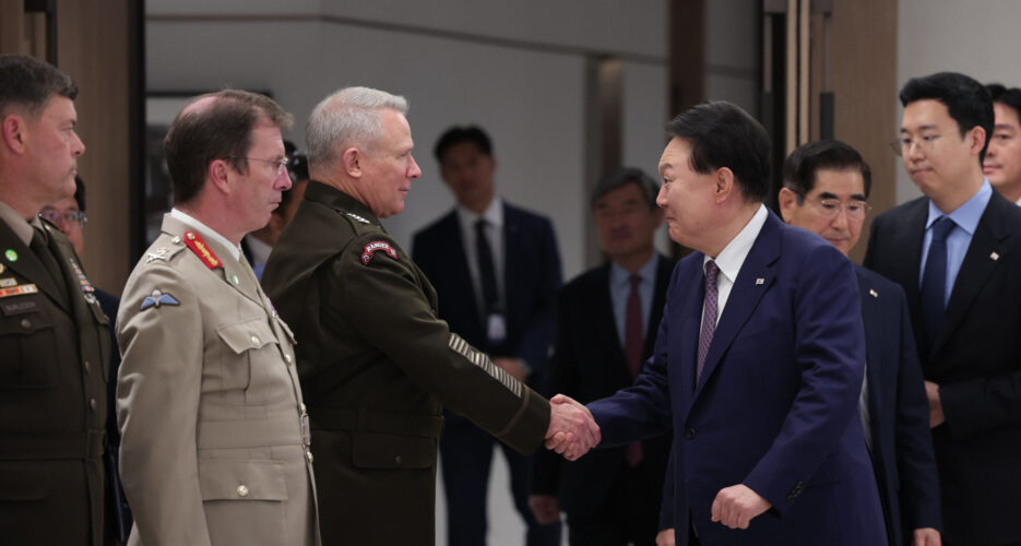 Yoon hails importance of UNC as barrier to DPRK’s ‘communist’ unification vision