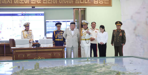 Kim Jong Un promises nuclear weapon deployment to navy in visit to HQ