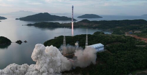 North Korea says its second military satellite launch attempt failed