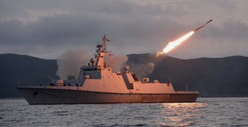 North Korea conducts cruise missile launch from new naval corvette