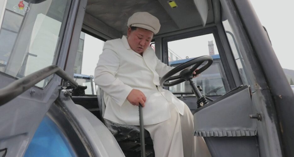 Kim Jong Un demands more tractors to fix ‘food problem’ amid production issues