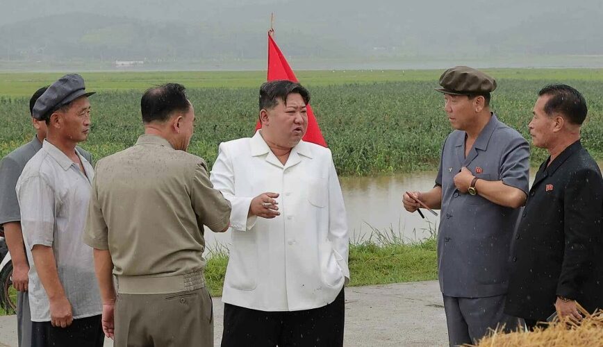 North Korean leader blames ‘irresponsible’ officials for typhoon damage