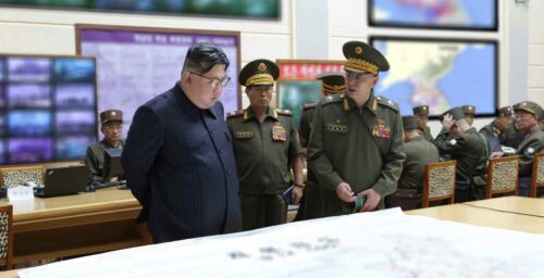 Kim Jong Un reviews ‘counterattack’ plan to ‘occupy’ South Korea
