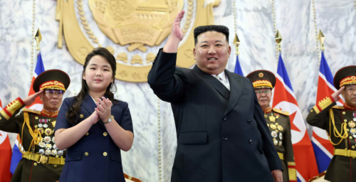 Kim Jong Un celebrates 75 years of North Korea with mass ‘militia’ parade