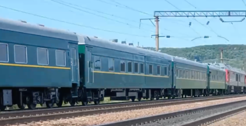 Kim Jong Un’s train speeds past Vladivostok en route to presumed Putin summit