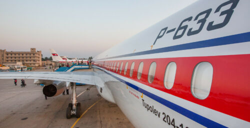 North Korean passenger jet returns from Russia, third such flight since August