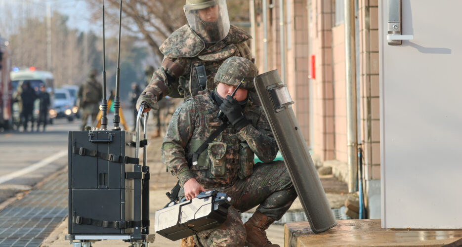Seoul holds drills simulating North Korean bioterrorist and drone attacks