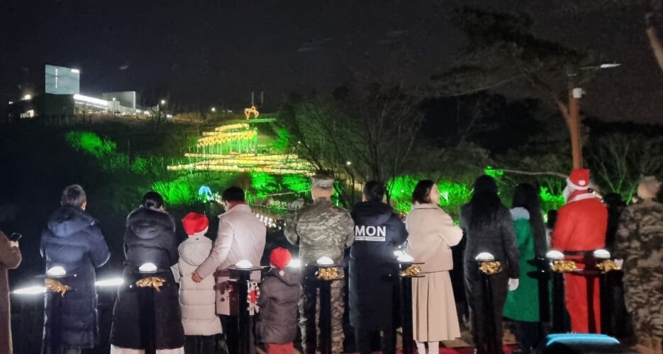 South Korean city rekindles border Christmas lights that angered North Korea