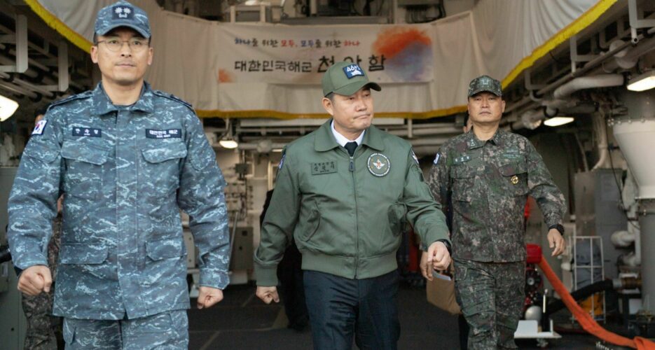 ‘Mercilessly bury’ North Korea if it attacks, ROK defense chief orders sailors