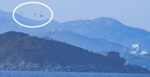 ROK choppers spotted near DMZ after collapse of military deal with North Korea