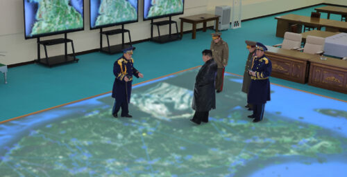 Kim Jong Un inspects jet fighters, reviews South Korea attack plans