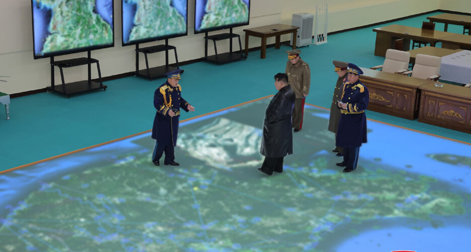 Kim Jong Un inspects jet fighters, reviews South Korea attack plans