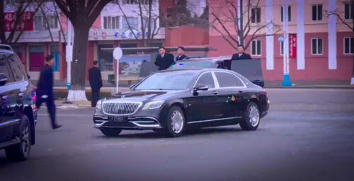 Kim Jong Un adds to growing luxury car collection with new Maybach sedan, limo