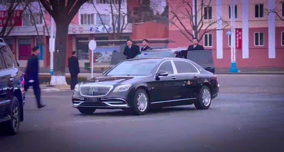 Kim Jong Un adds to growing luxury car collection with new Maybach sedan, limo