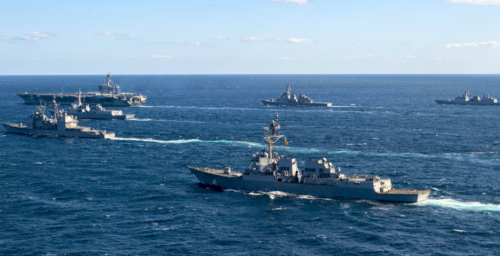 US, ROK and Japan hold largest-ever joint naval drills to deter North Korea