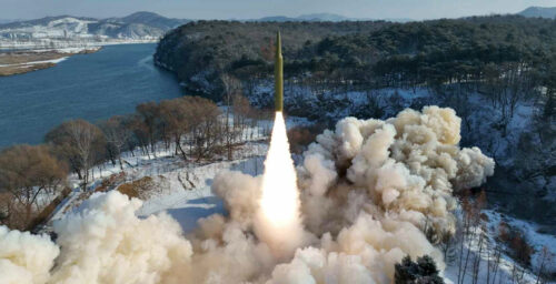 North Korea fires suspected intermediate-range missile weeks after engine test