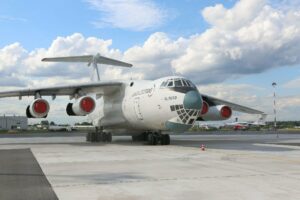 Sanctioned Russian plane linked to military makes unusual detour to North Korea