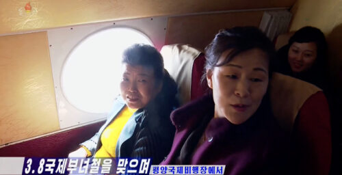 North Korea takes top communist moms sightseeing on rare flights to nowhere
