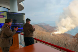 Kim Jong Un oversees hypersonic missile engine test: State media