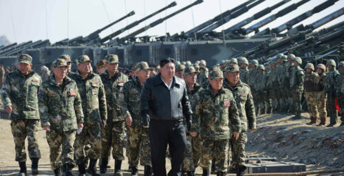 North Korea conducts artillery drills, says Seoul ‘within range’