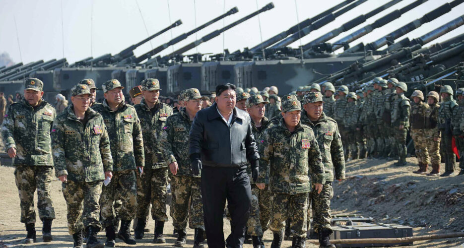 North Korea conducts artillery drills, says Seoul ‘within range’