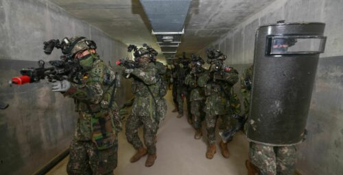 US, ROK forces train for subterranean combat in tunnels of North Korea