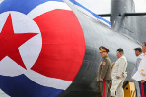 US, ROK and Japan hold joint drill on countering North Korean submarine missiles