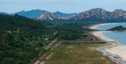 North Korea demolished facilities along roads connecting Koreas, Seoul says