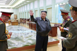 Kim Jong Un inspects model of Seoul, says military ready for full mobilization