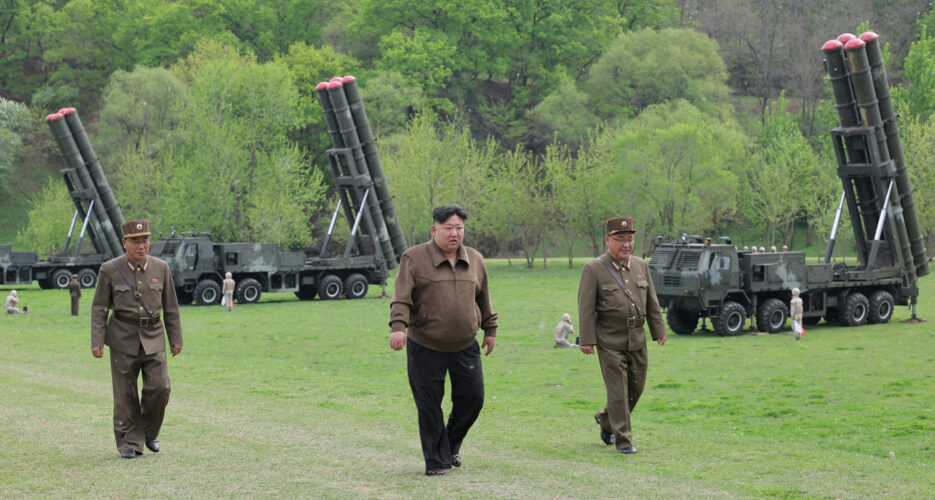 Kim Jong Un leads first ‘nuclear trigger’ system test with salvo missile launch