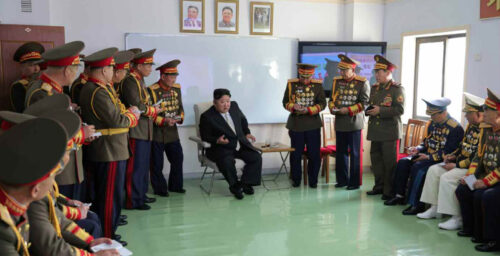 Kim Jong Un visits military university on key army holiday